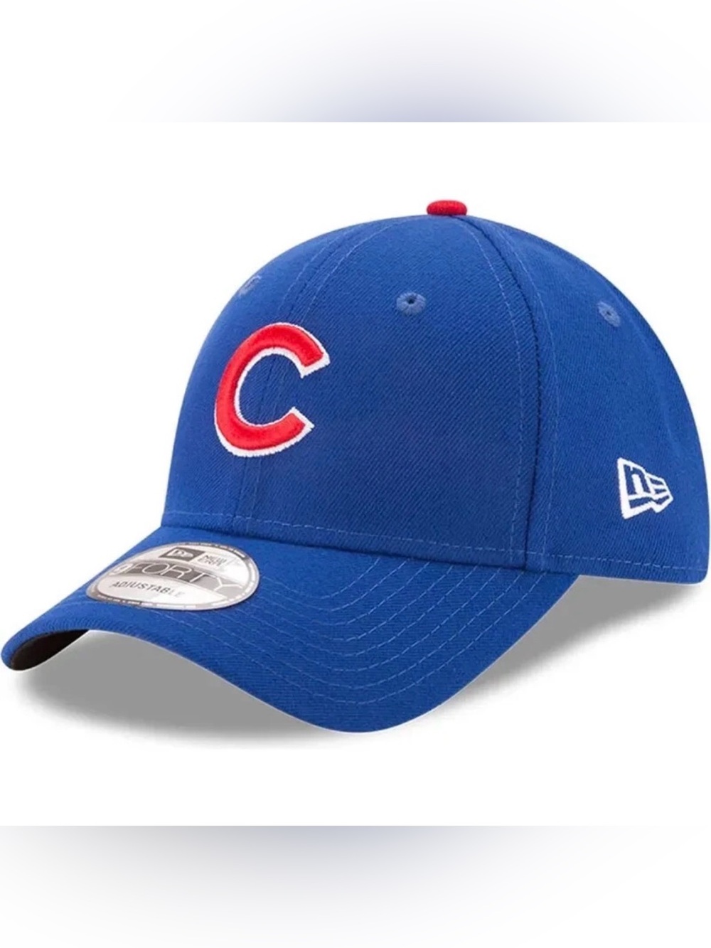 New Era MLB Chicago Cubs 9FORTY Adjustable Strap Hat Cap One Size - Blue